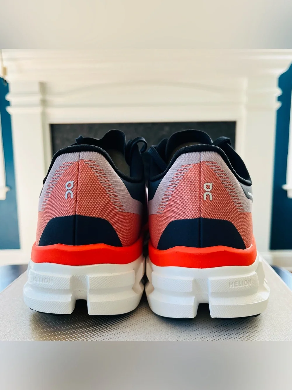 Sz 9.5 On Cloudflow 4 Women's Running Shoes Quartz/Flame 3WD30112312